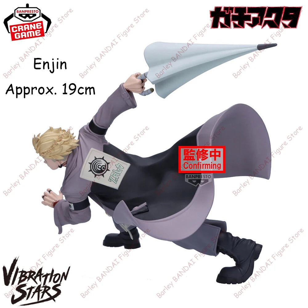 Original In Stock BANPRESTO Gachiakuta VIBRATION STARS Riyo Enjin Anime Action Figures Boxed Model Toys Holiday Gifts For Kids