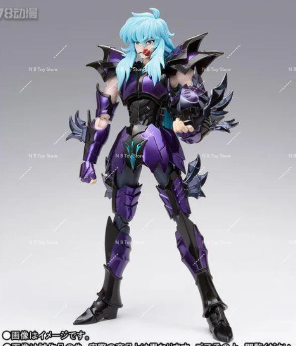 In Stock Bandai Sacred Clothing Myth EX Version The Underworld Fighter Pisces Abrody Collection Gifts Toys