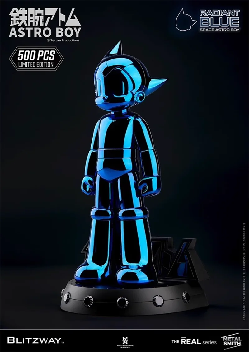 Blitzway Space Astroboy semi-perspective internal structure doll pink blue Figure Model Toys collection scene ornaments