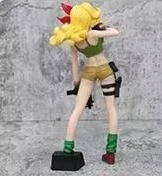 Dragon Ball Z Figur Lunch Figur Lunchi Launch Actionfigur Lunch 25CM Sammlung Modell Spielzeug Bücherregal Ornament Geschenk für Kinder