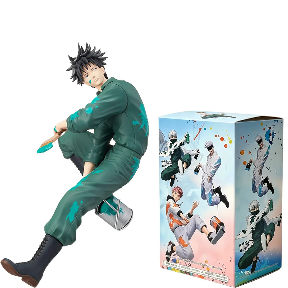 New Graffiti Battle Jujutsu Kaisen Anime Figure Fushiguro Megumi Kugisaki Nobara PVC Action Figures Model Toys