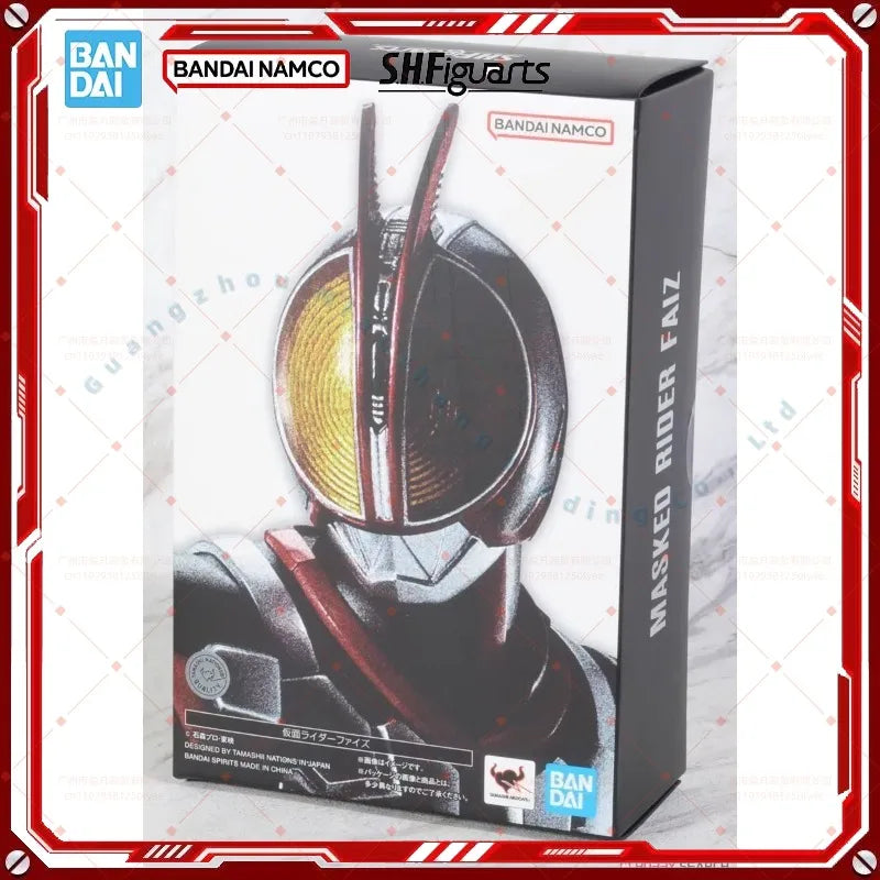 Bandai SHF S.H.Figuarts Masked Kamen Rider FAIZ 555 Figure Finished Model KIT Anime full Action Original box Toy Gift for kids