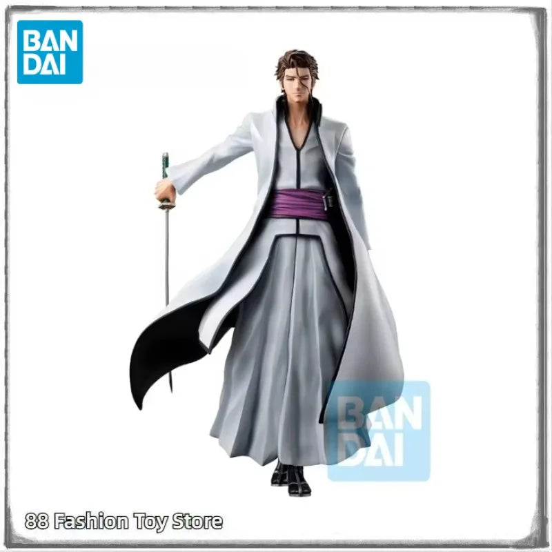 Original BANDAI SPIRITS Ichiban KUJI BLEACH Stirring Souls Vol.1 B Reward Aizen Sousuke MASTERLISE Animation Figures Toys