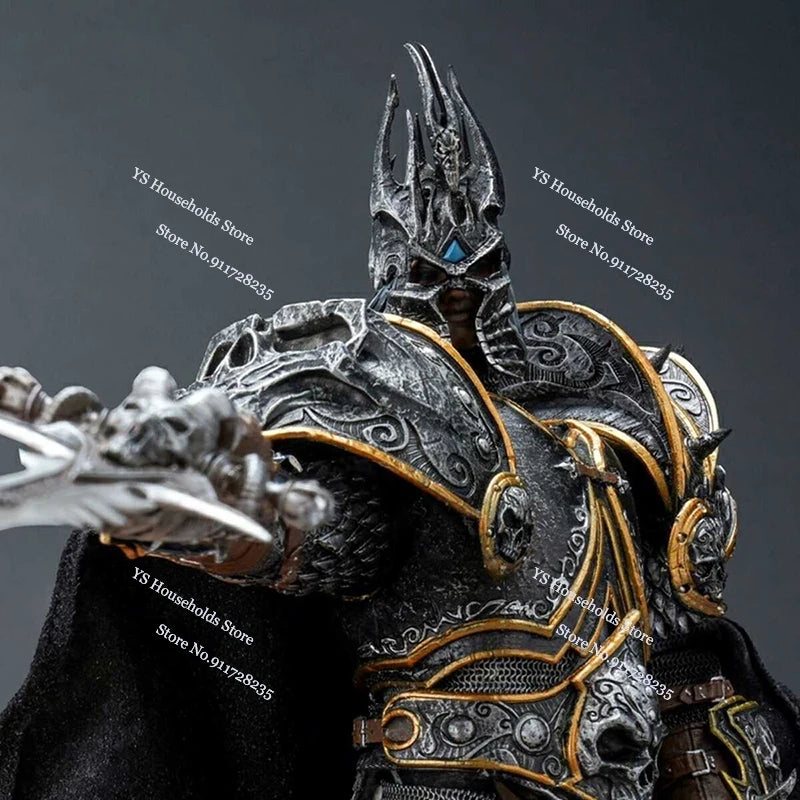 Titan Toys 1/12 TT001 Warcraft Frostritter Stoff-Actionfigur, detailgetreue 15 cm große Soldatenfigur