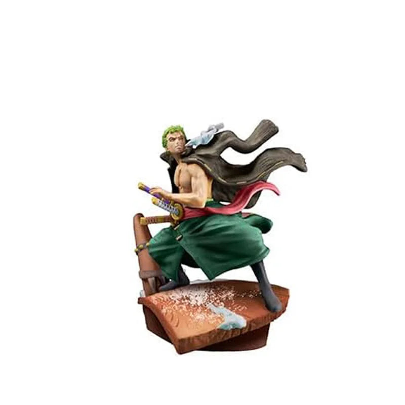 In Stock Megahouse Box Egg Logbox One Piece Five-Speed Luffy Zoro Egg Island Action Figure Model Collectible Toys Birthday Gifts