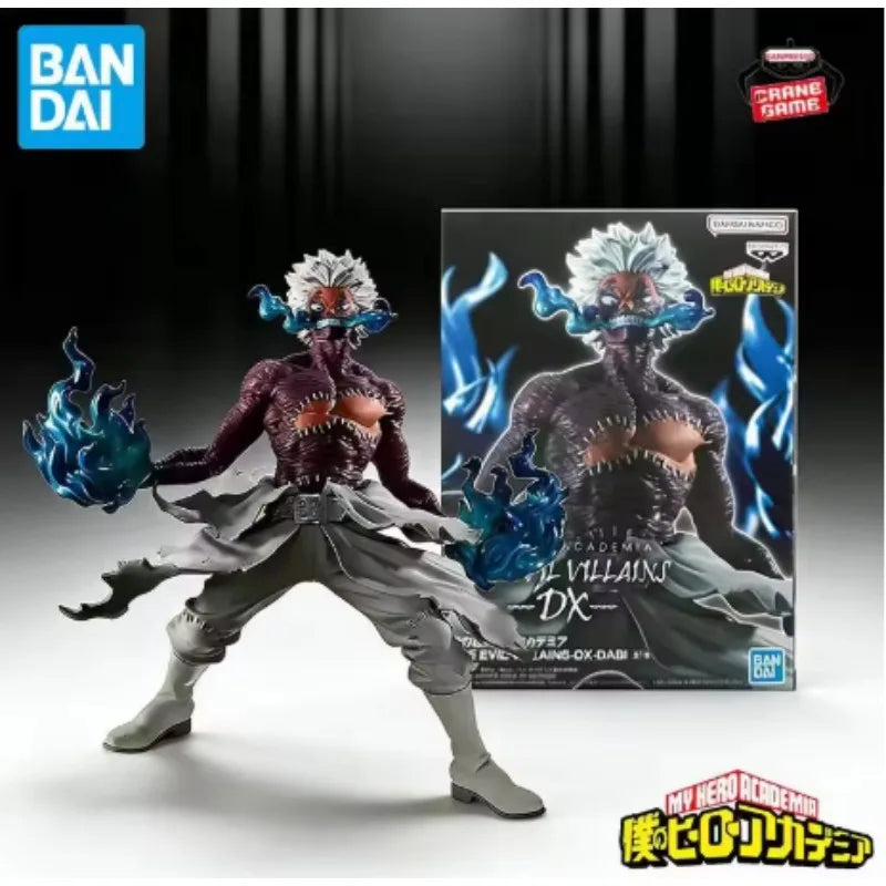 In Stock Original BANDAI BANPRESTO Boku No Hero Academia THE EVIL VILLAINS DX Dabi Anime Figures Toys Gifts Ornaments