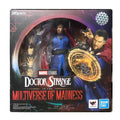 In Stock Bandai SHF Marvel Crazy Multiverse Movie Doctor Strange Action Figure Model Collect Hobbies Toys Holiday Gift