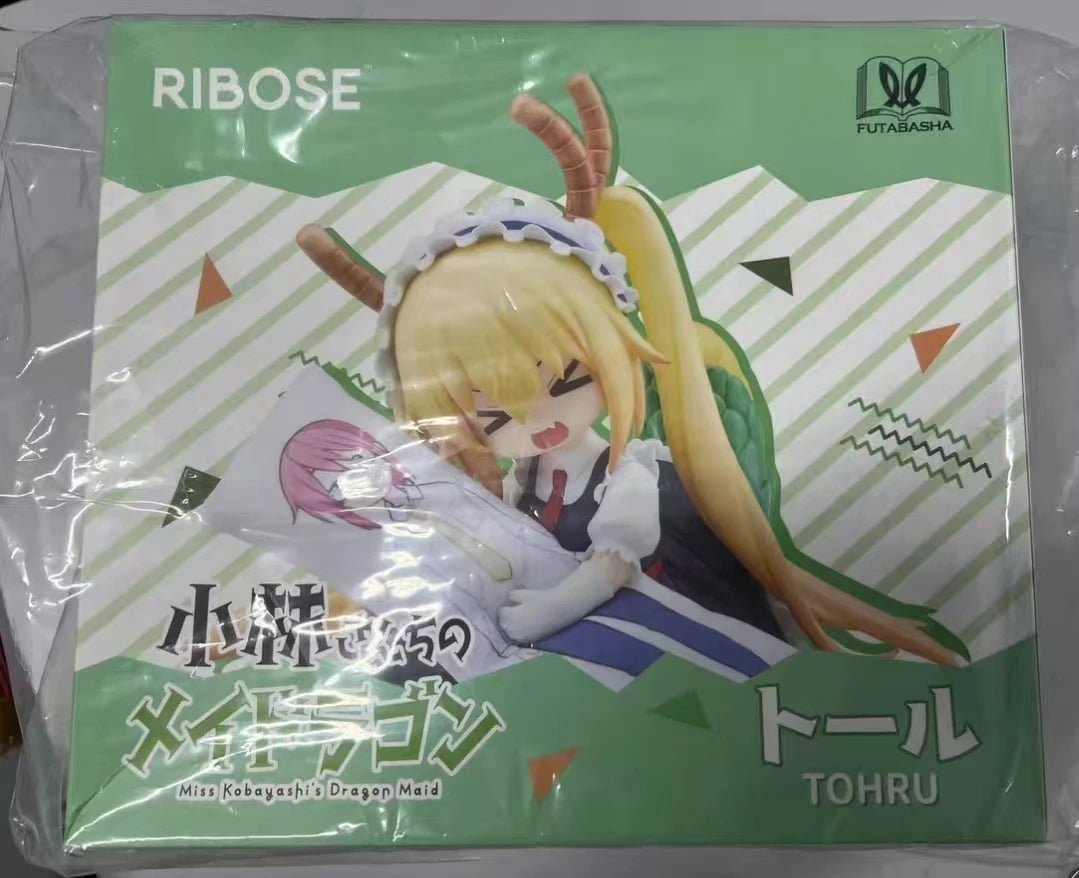 In Stock RIBOSE 17cm Miss Kobayashi's Dragon Maid Tohru Kanna Q Ver. Action Figure Collectible Model Gift