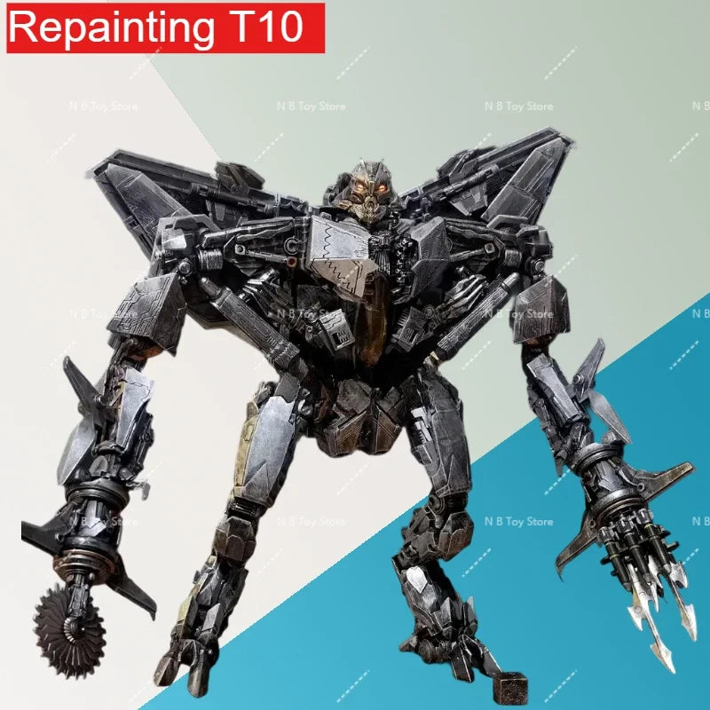 Transformation Action Figure, Hand Repainted, BMB T10, Starscream Repair