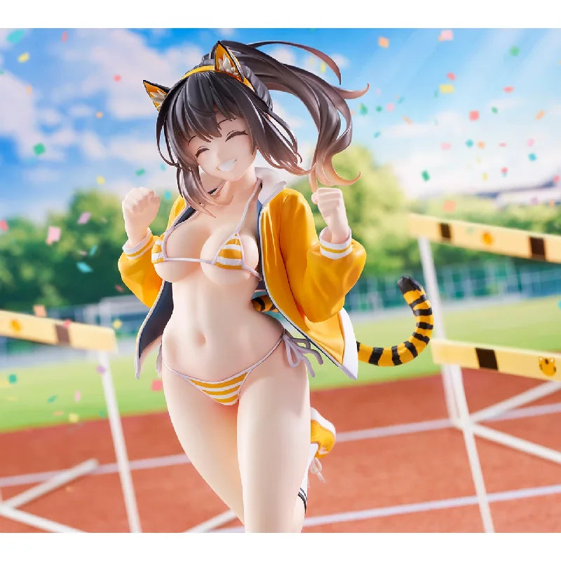 Koikoi -Sakura- Original "Tiger Girl Mimei" - Soft-Touch Paint Figure, Fashionable Collectible (New Product, In Stock)