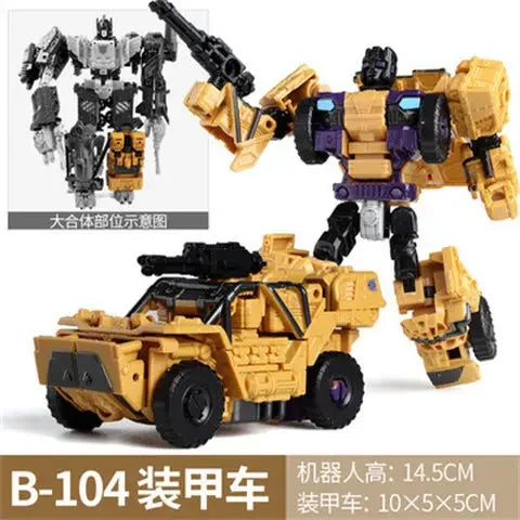 Transformation Defensor IDW Combiner 6in1 Sets War Team Collection TF Model Action Figure Robot Toys 5IN1 Car 901 NO BOX