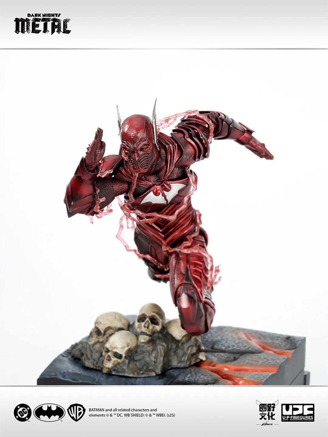 In Stock LIANGPINZHIZAO THE RED DEATH Movable Model Toys 1/12  Arkham Knight LPZZ DARK NIGHTS METAL