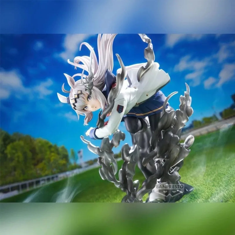 Bandai In Stock Banpresto Original Anime Evolve Umamusume Tamamo Cross Oguri Cap Action Figure Model Toys Collectible Gift DT