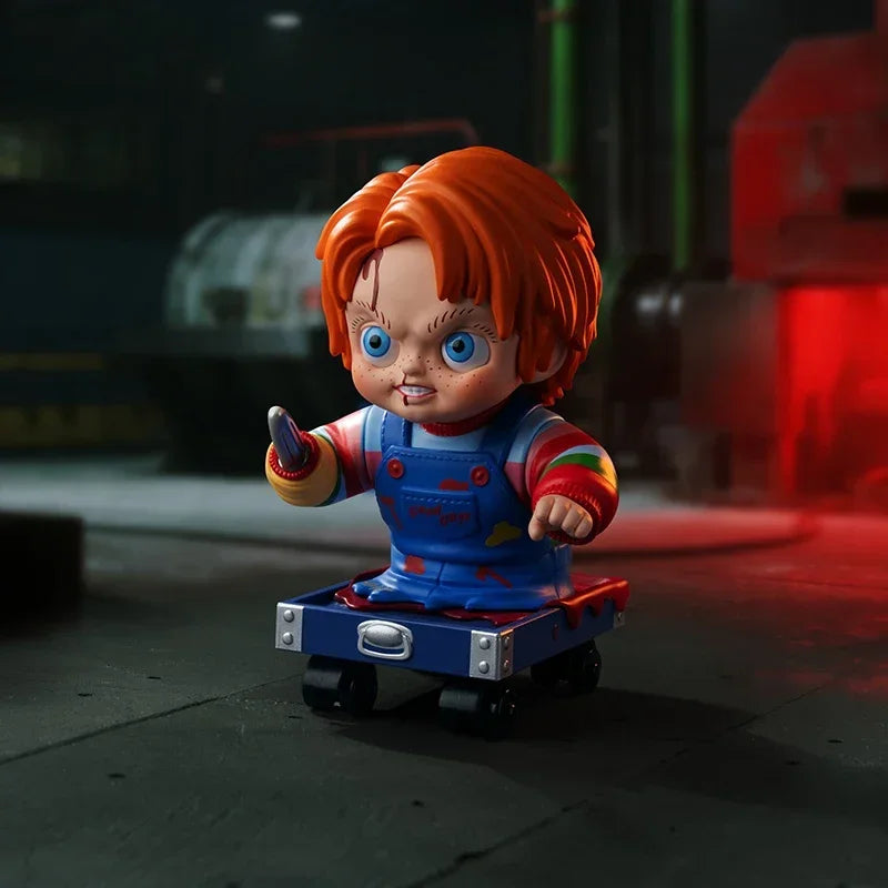 POP MART Chucky Franchise Series Original Blind Box Surprise Mystery Box Cute Anime Action Figure Ornaments Figurines