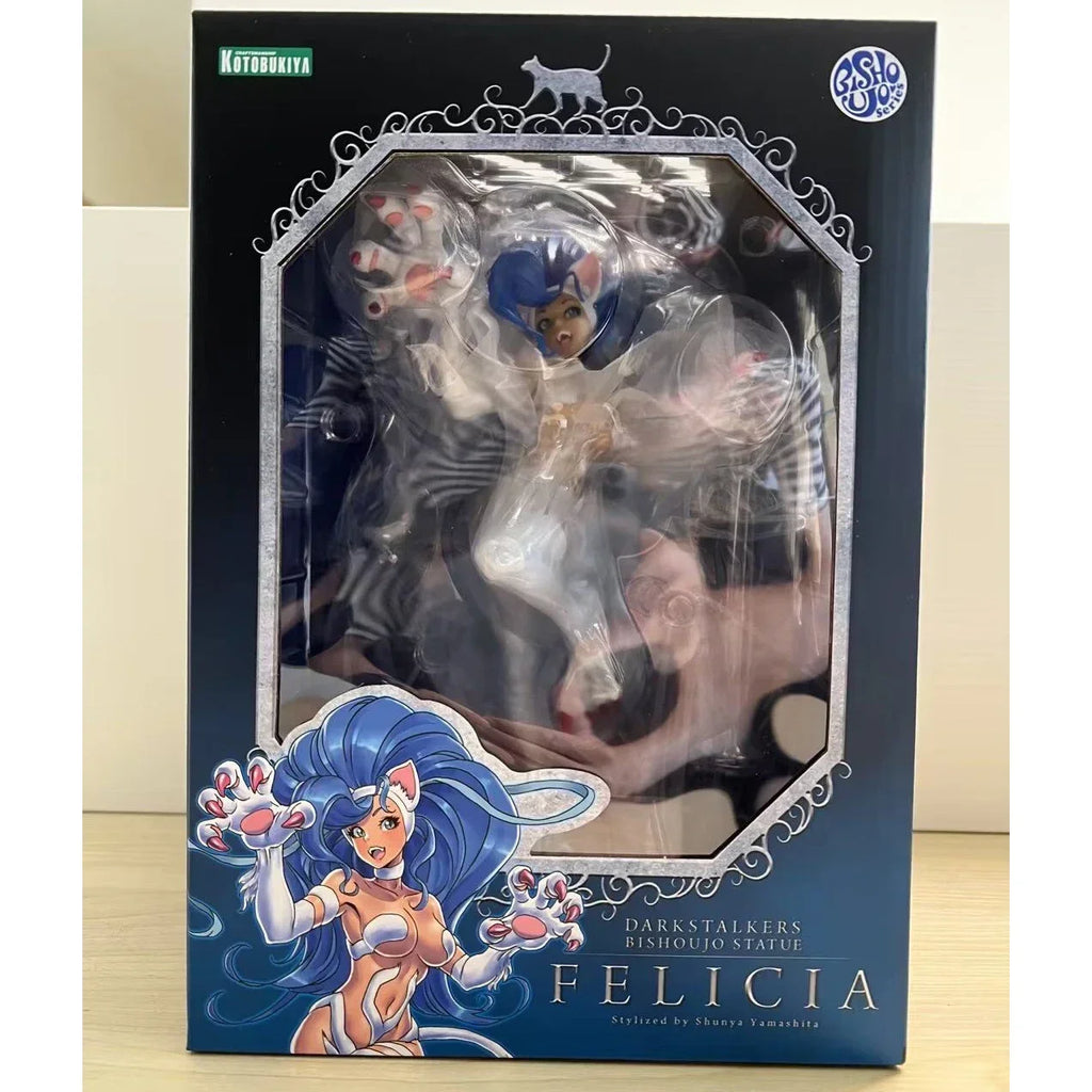 In Stock Darkstalkers Morrigan Aensland Lilith Felicia Anime Action Figure Kid Toys Model Toy Birthday Christmas Gift Custom