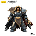 JOYTOY Warhammer 30K 1/18 Action Figure Space Wolves Hvarl Red-Blade Anime Military Model