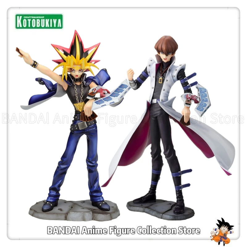 In Stock Original Kotobukiya ARTFX J Yu-Gi-Oh! Duel Monsters Yami Yugi/Kaiba Seto - Fateful Duel!!- Limited Edition Toys Model