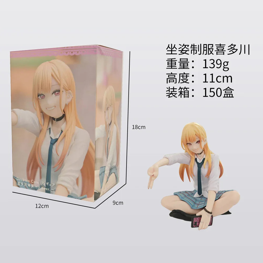 10CM Anime My Dress Up Darling Kitagawa Marin Nudelstopper Figur Modell Spielzeug Geschenk Actionfigur Für Kinder PVC Geschenk