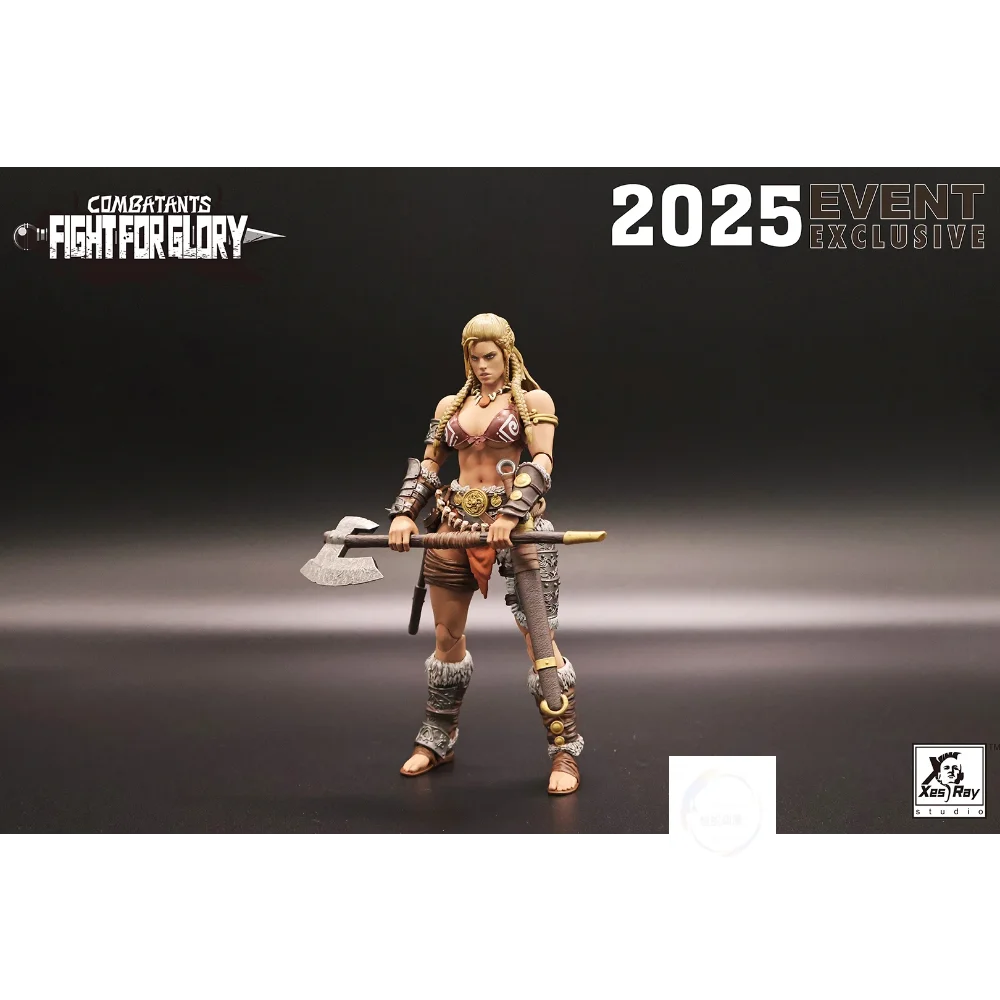 XesRay Fight for Glory 1/12 Action Figure Combatants 2025 Event Exclusive Gold Hildr Anime Model for Gift