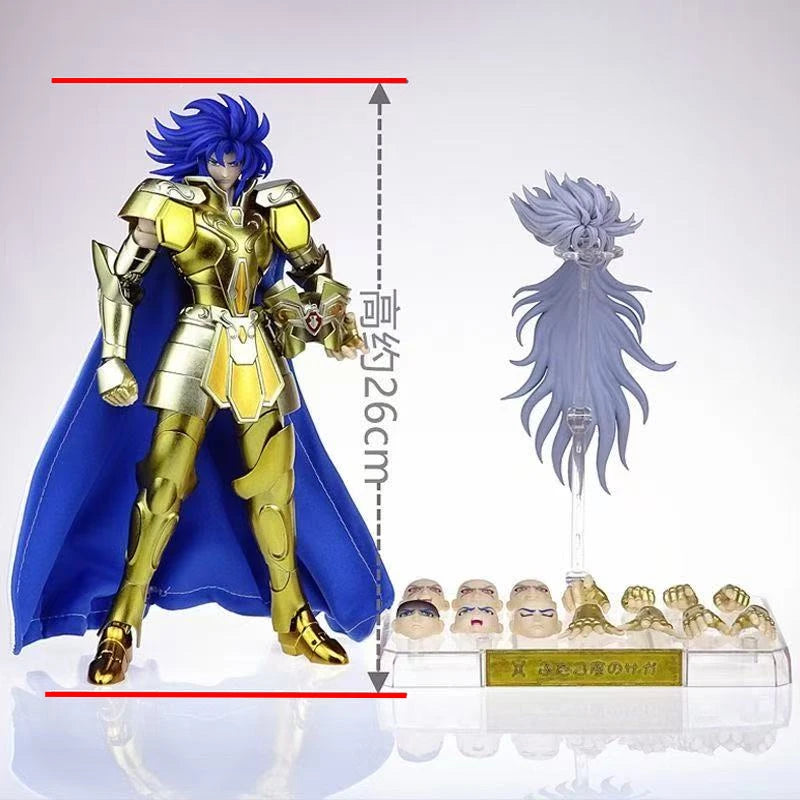 MST Saint Seiya Myth Cloth Pisces Aphrodite Scorpio Milo Aquarius Camus Capricorn Shura Leo Aiolia Gemini Saga Plus 3.0 Figure
