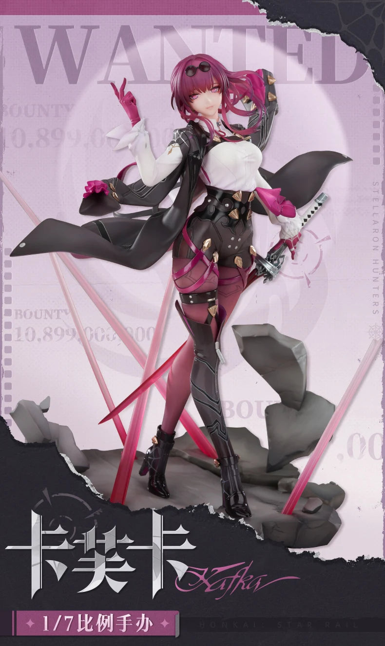Pre-sale Honkai Impact: Star Rail Kafka 1/7 Figure Periphery MiHoYo Animation Periphery Decoration Action Figure Collection Gift