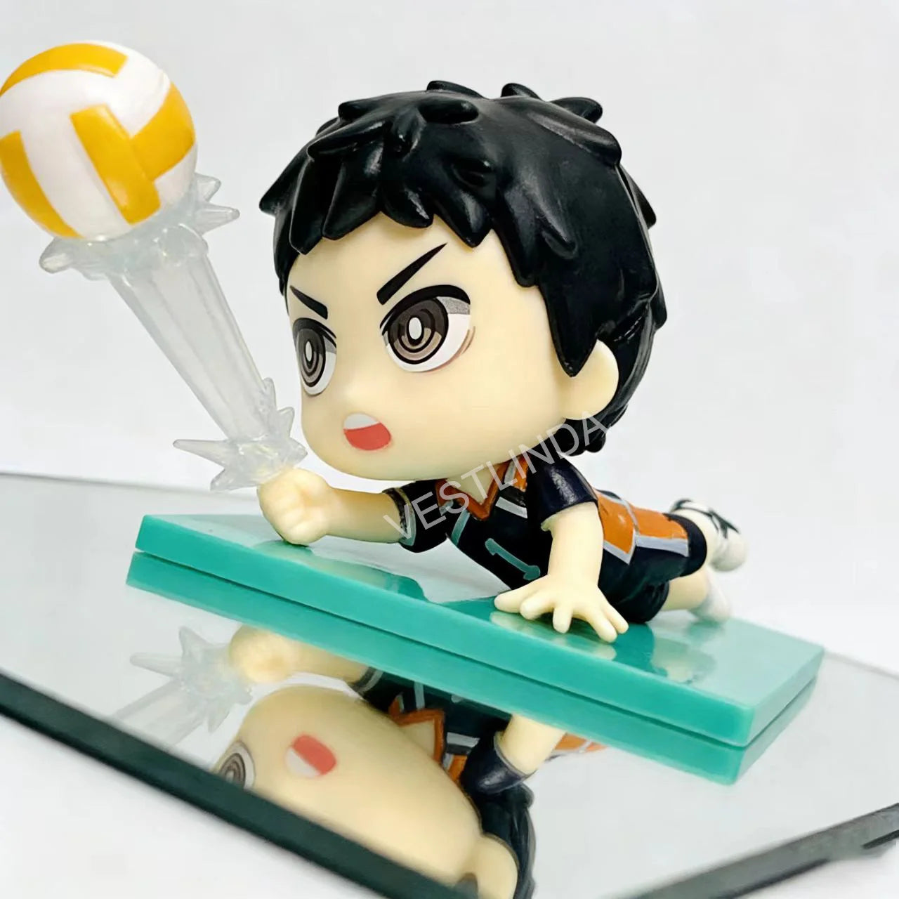 Hot-selling Volleyball Junior Model Set Q Version Hand-made Anime Desktop Decoration Movable Humanoid Robot Collectible Toy Gift