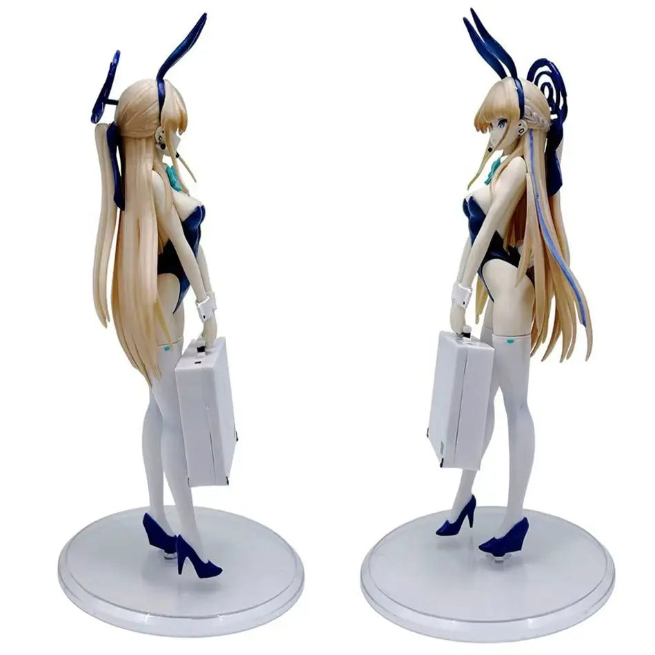 23cm Sexy Blue Fly Bird Anime Character PVC Figure Toy - Desktop Decoration, Collectible & Christmas/Winter Gift