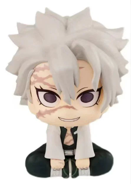 Japan Anime Demon Slayer LK Mitsuri Kanroji Sanemi Shinazugawa Giyuu Tomioka Muichiro Tokito Figure Toys 10cm