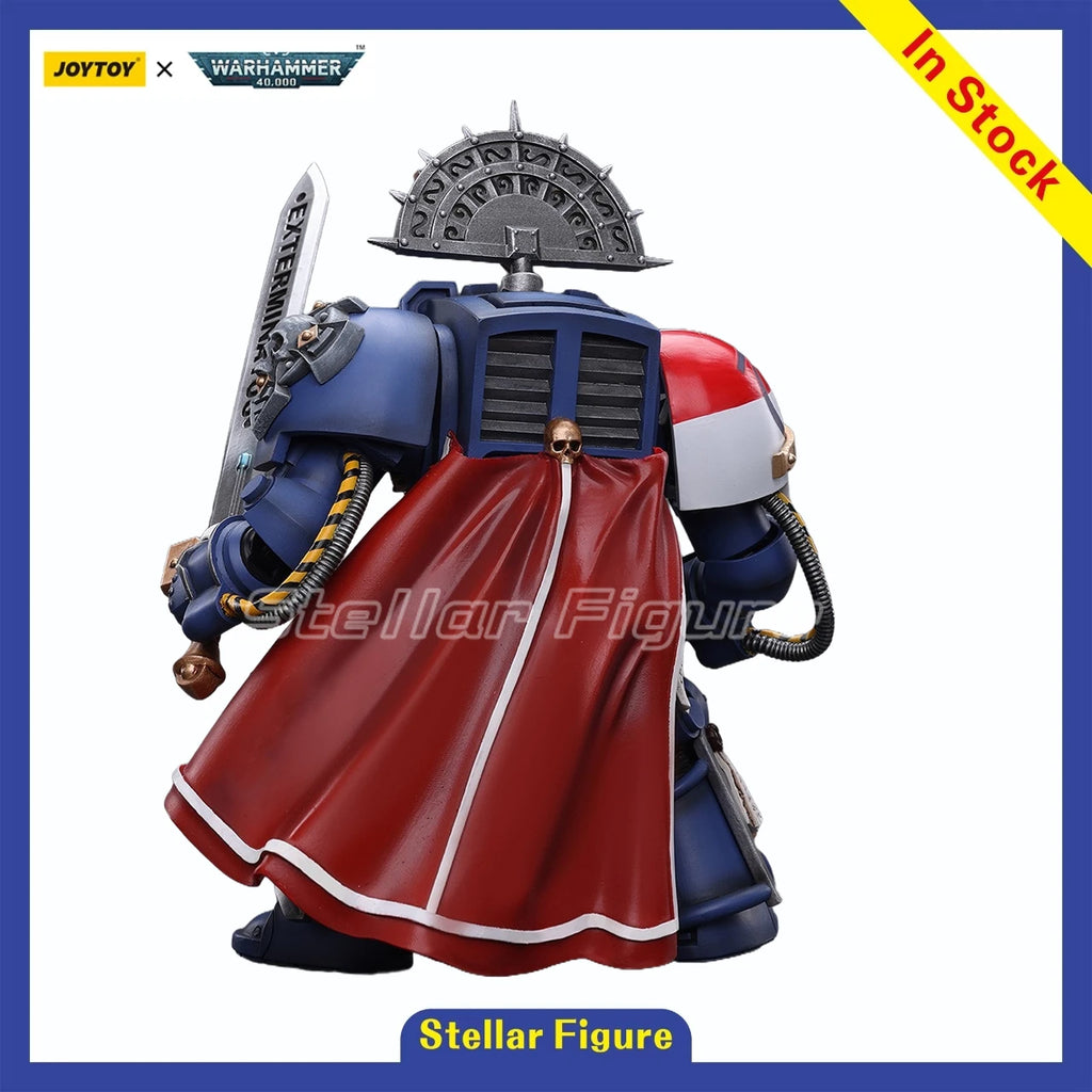 【SF】JOYTOY Warhammer 40K  Action Figure Ultramarines Terminator Captain Model Toys Gifts Collection Ornaments