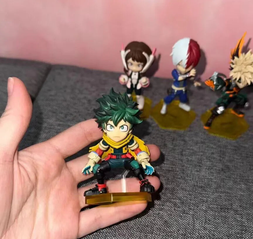 2026 in stock 100% genuine Japanese original anime Q ver Midoriya Izuku/Bakugou Katsuki/OCHACO URARAKA PVC action figure