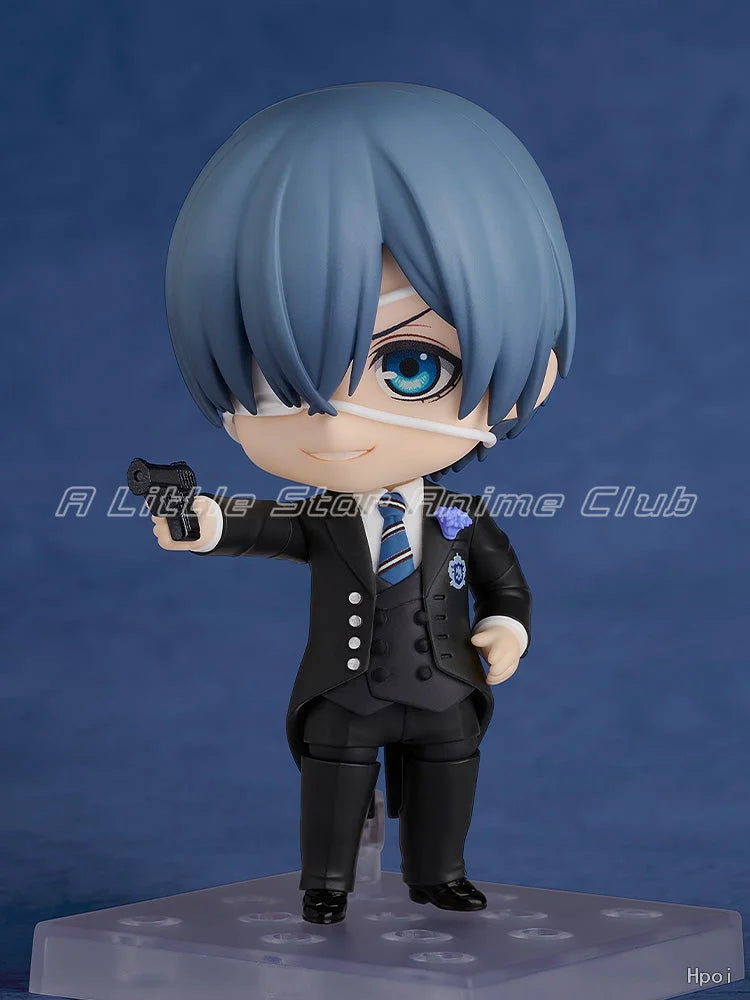 In Stock Original GSC Nendoron 2710 Black Butler Ciel Phantomhive Dormitory Animation Figures Model Collection Toys