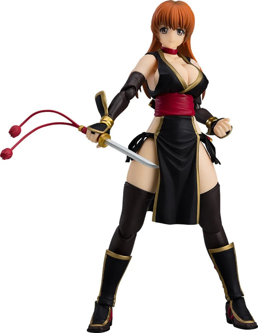 Authentic Brand New Max Factory figma #382b Dead or Alive: Kasumi (C2 Black Ver.) Action Figure