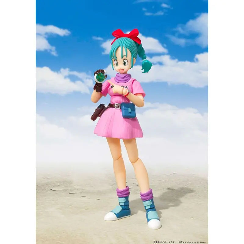 Dragon Ball Z Bulma Figure S.H.Figuarts Bulma Anime Beginning Of A Great Adventure Collection Figures Model Toys Birthday Gifts