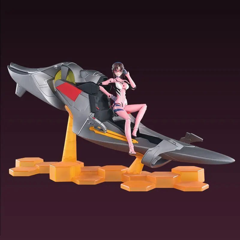 Blokees EVA Asuka Mari Ayanami Rei with Cockpit Special Figurines Legend Edition Anime Action Model Toy Collectible Gift
