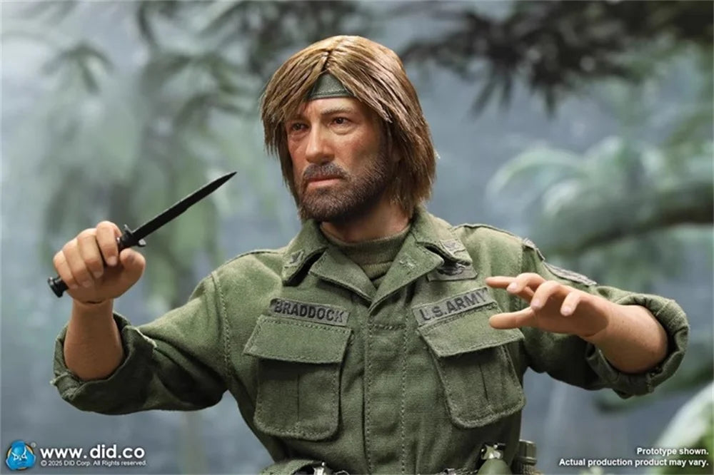 New Arrival 1/6th the US. Soldier Guy Tough Man DID V80184 Full Set Moveable Action Figure Gift For Fans Collect