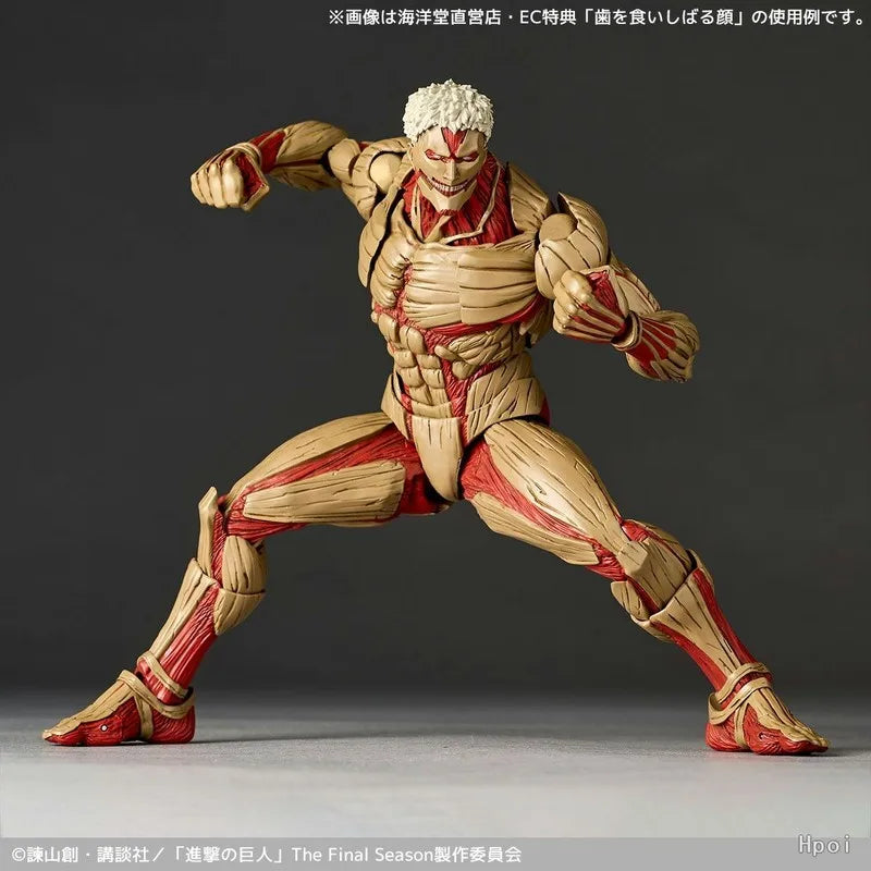 Amazing Yamaguchi Attack On Titan Armored Titan Anime Ko Articulated Action Figures Model Kit Collectible Trendy Toys Boy Gifts