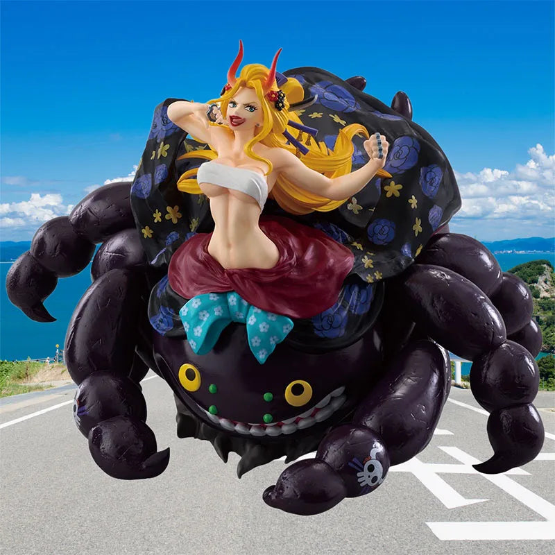 Hot Sale Ichibansho One Piece EX Vol 3 D Prize Black Maria Tamashii Gokou Jizou Figure 16cm PVC Original Gifts Toys Model Kawaii