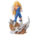 36cm Dragon Ball Anime Figure Son Goku Vegeta IV Figure Super Saiyan 3 Super Big Figures Saiyan  PVC Model Collection Gift Toys