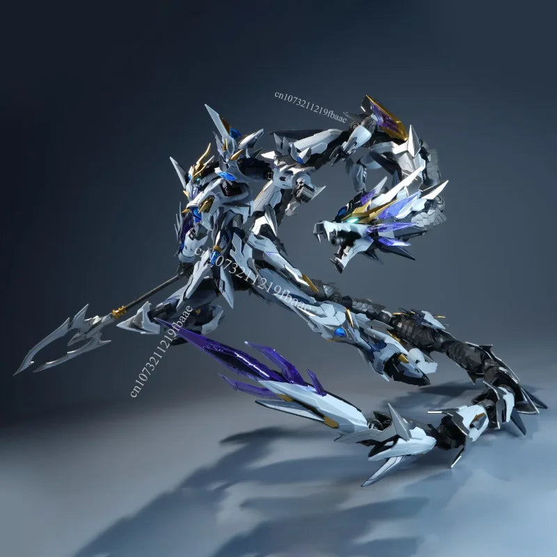 In Stock Motor Nuclear Model AOBING MG 1/100 WEIWU Color MNP-XH03W Assemly Model Kit AOBIN Toy Alloy Skeleton Action Figures