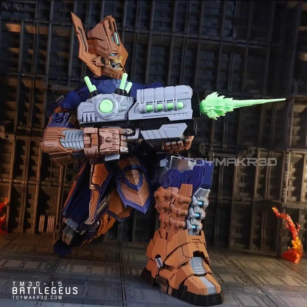 In Stock 3d Printing God Of War Mecha Assembled Full Body Movable Multi-Joint Model Toy Holiday Gifts Desktop Decoration