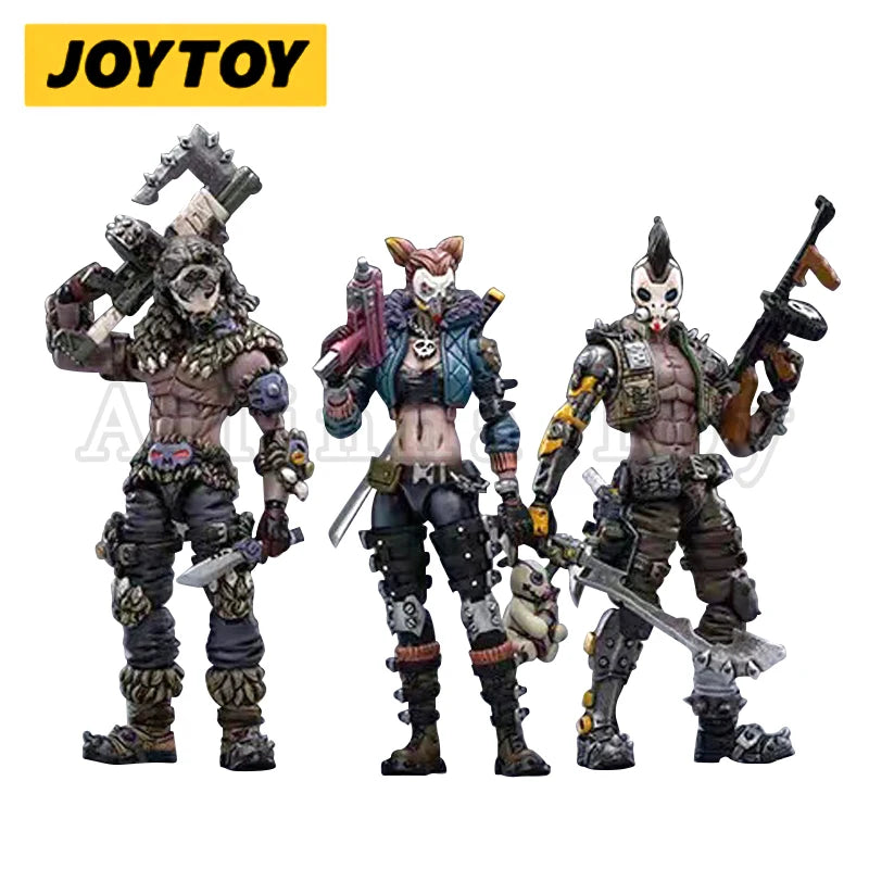 JOYTOY 1/18 Action Figure (3PCS/SET) The Cult Of San Reja Ailie Jack Neil Anime Model Toy For Gift