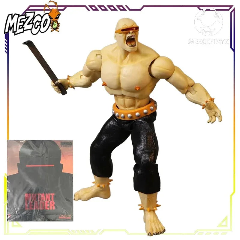 Mezco Toyz Original 1/12 Collectible Movable Batman The Dark Knight Returns Batman Vs. Mutant Leader Action Figure Toys Gifts