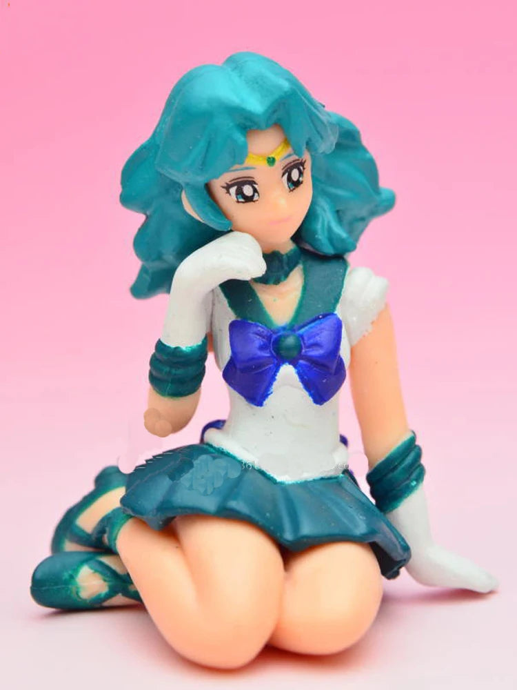 Anime-Figur Gacha Sailor Jupiter Kapselspielzeug Sailor Moon Merkur Mars Meiou Setsuna Anhänger Spielzeug Figuren Kindergeschenke