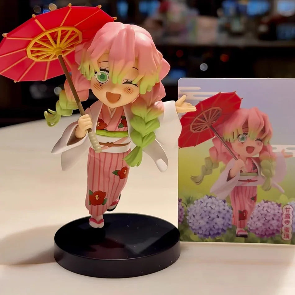 In Stock Original  Anime Plum Rain Series AB Blind Box Figure Model Desktop Ornament Trendy Toys Collectible Gift