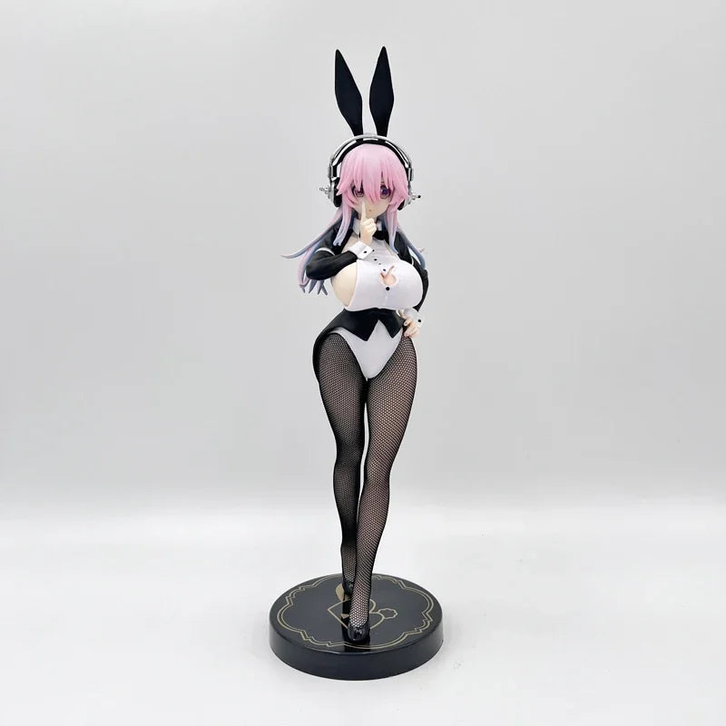 21cm Super Sonico Bikini Sexy Anime Girl Figure FuRyu BiCute Bunnies Super Sonico Action Figure Adult Collectible Model Doll Toy