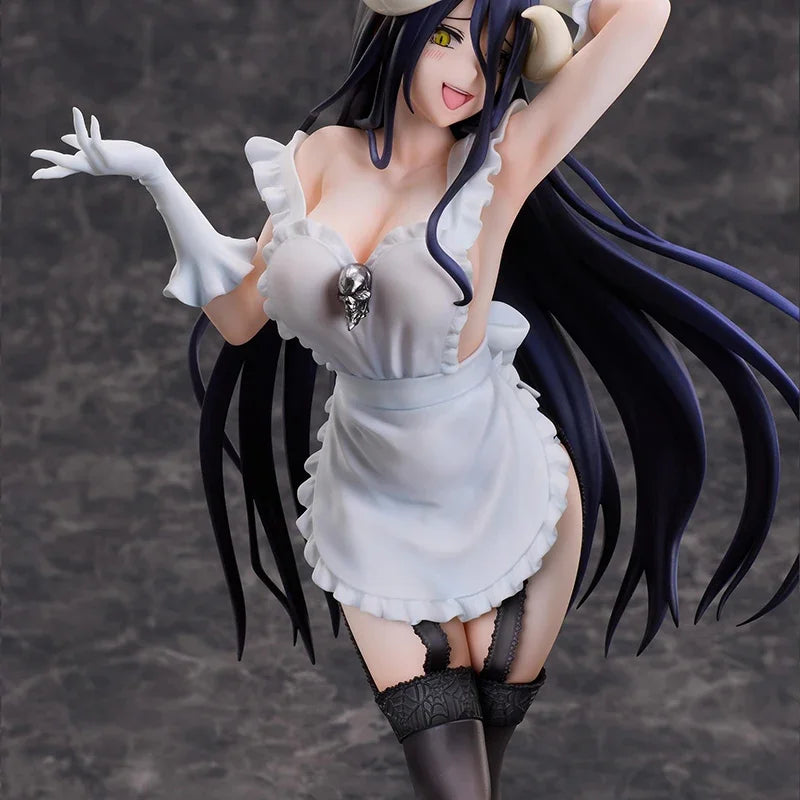 In Stock Original Taito ElCOCO Overlord Albedo PVC Anime Character Model Collection Desktop Decoration Toys Festival Gifts