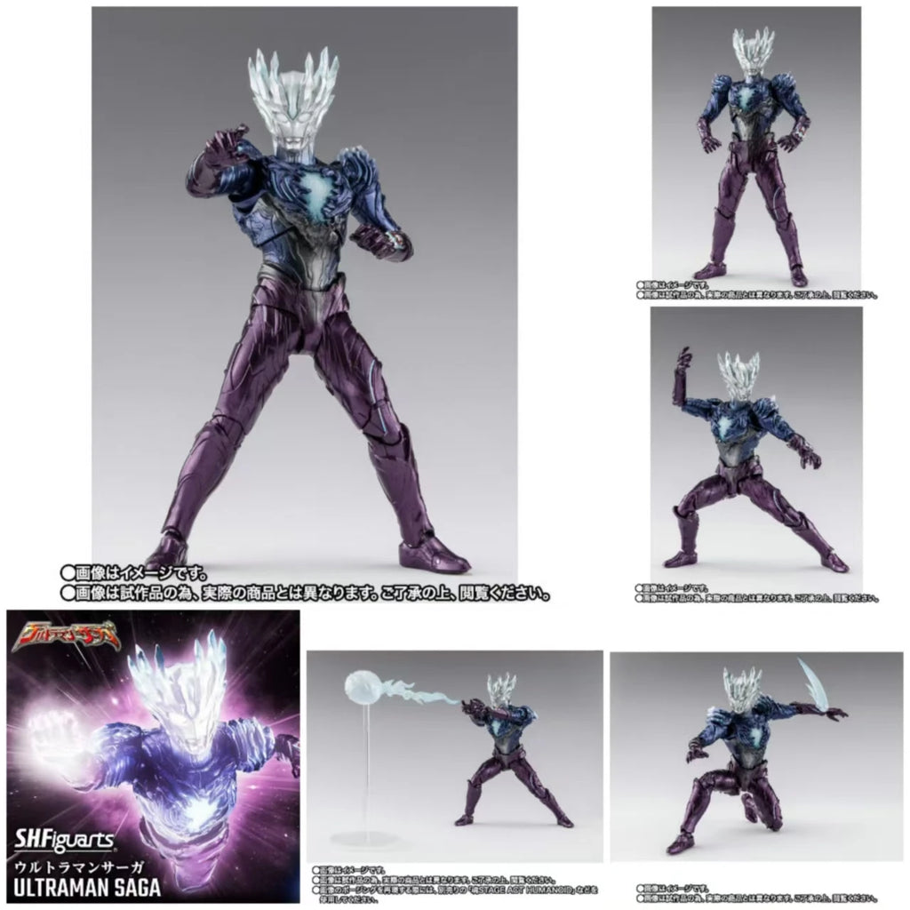 Original Genuine Product in Stock BANDAI S.H.Figuarts Ultraman Saga ULTRAMAN SAGA Authentic Figure Model