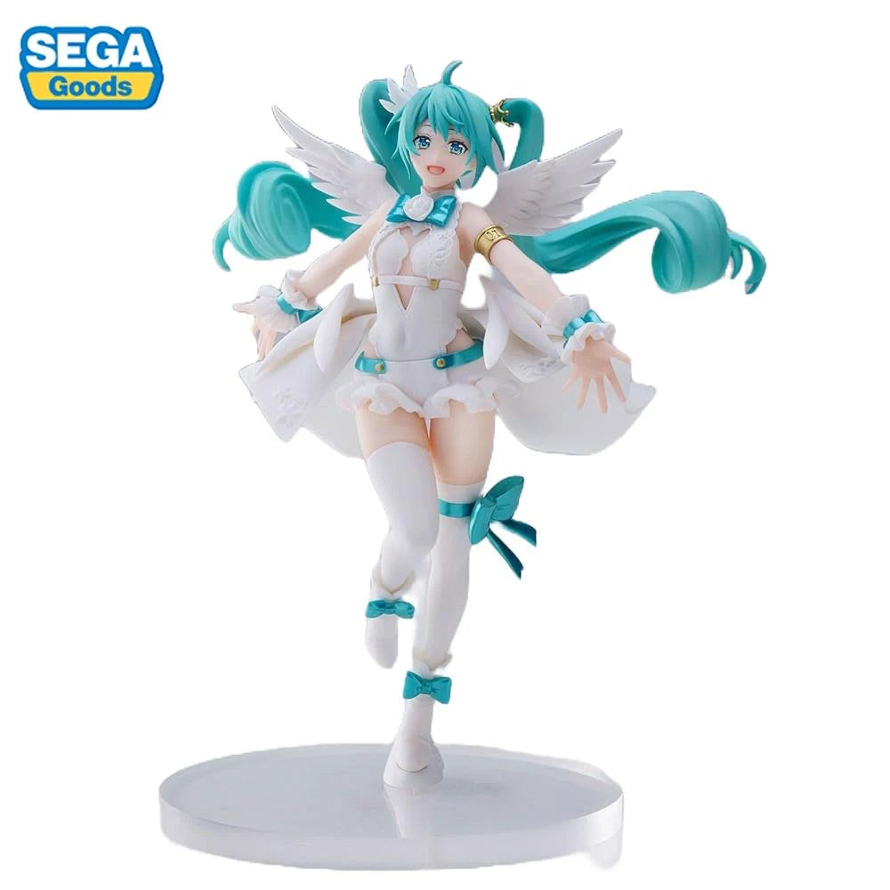 Original Sega Hatsune Miku Series Spm Figure Hatsune Miku 15Th Anniversary Yuichi Murakami Ver.white Genuine In Stock