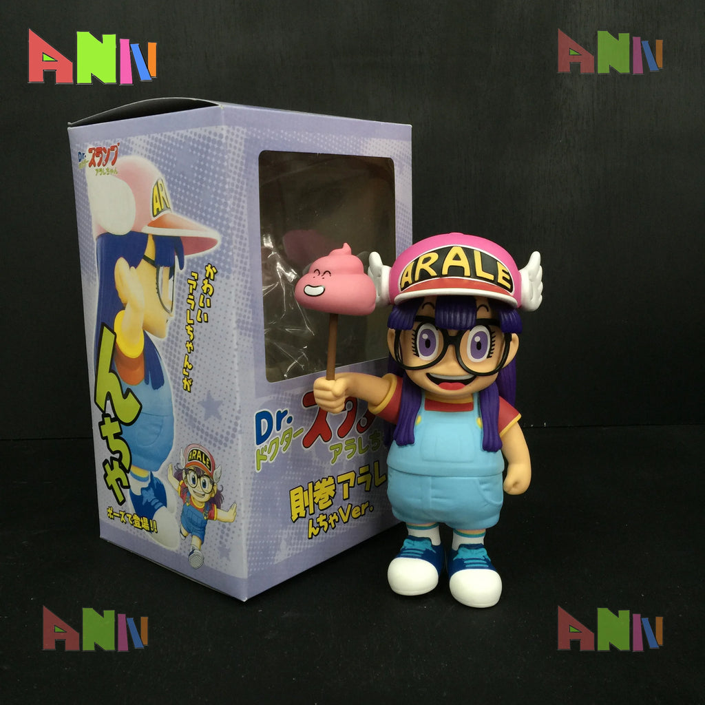 16cm Arale Anime Figure Special Edition Dr Slump Cartoon Stupid Superman Little Child Kawaii Statue Doll Decoration Kid Toy Gift