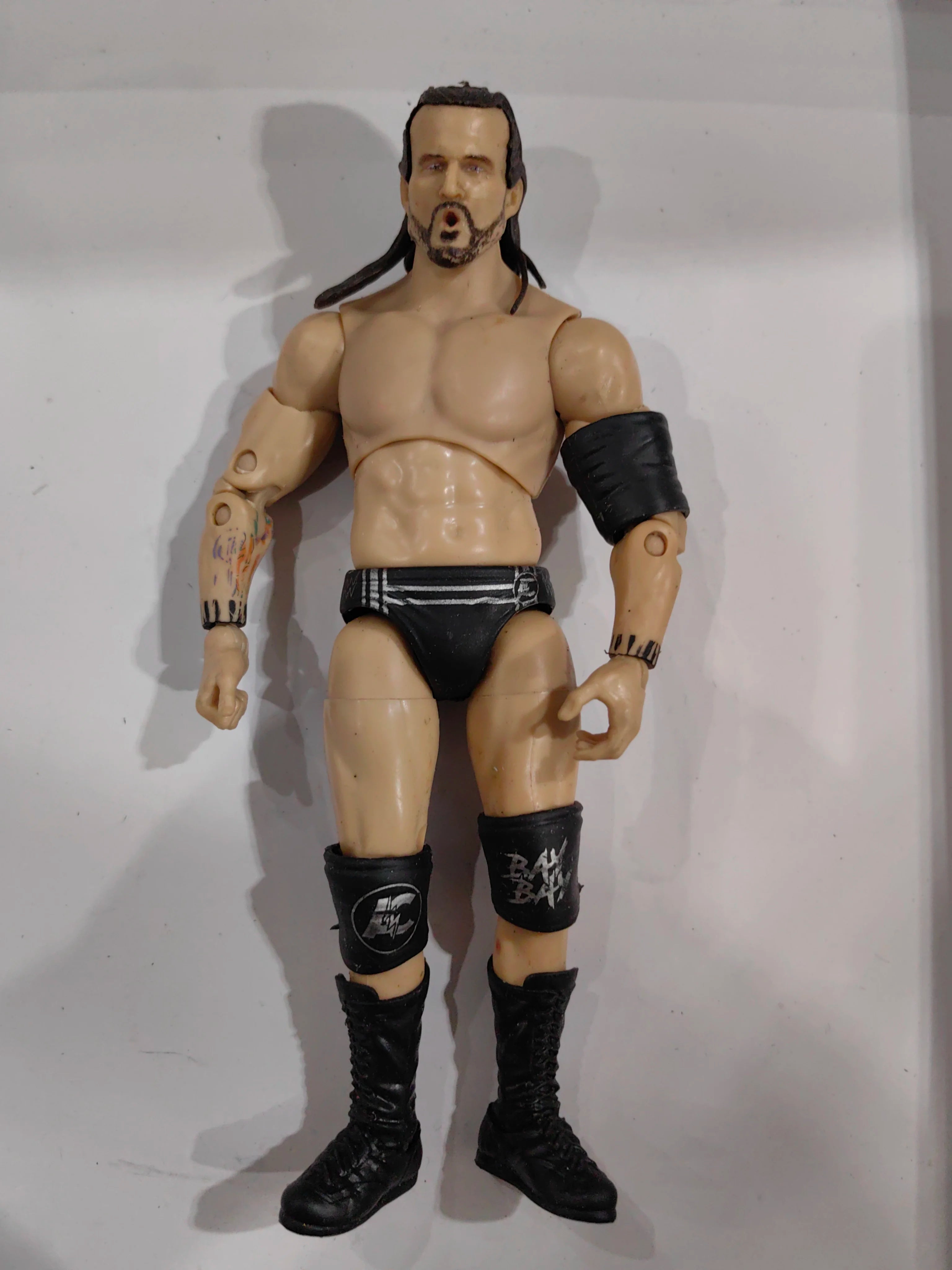 6 Inch Highly Articulated Wrestler Action Figure, Superstar Collectible Model with Movable Joints for Adult Bulk In Stock